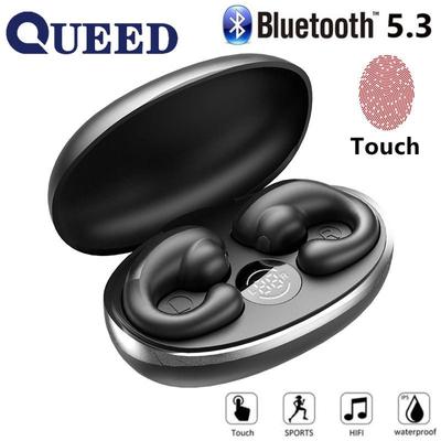 Nowe bezprzewodowe przewodnictwo kostne typu klips do ucha nie dociera do bezusznego zestawu słuchawkowego Bluetooth