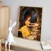 Disney Diamond Painting Kit DIY Round Home Wall Decor Adult Handmade Gift Belle Library Scrolls Art
