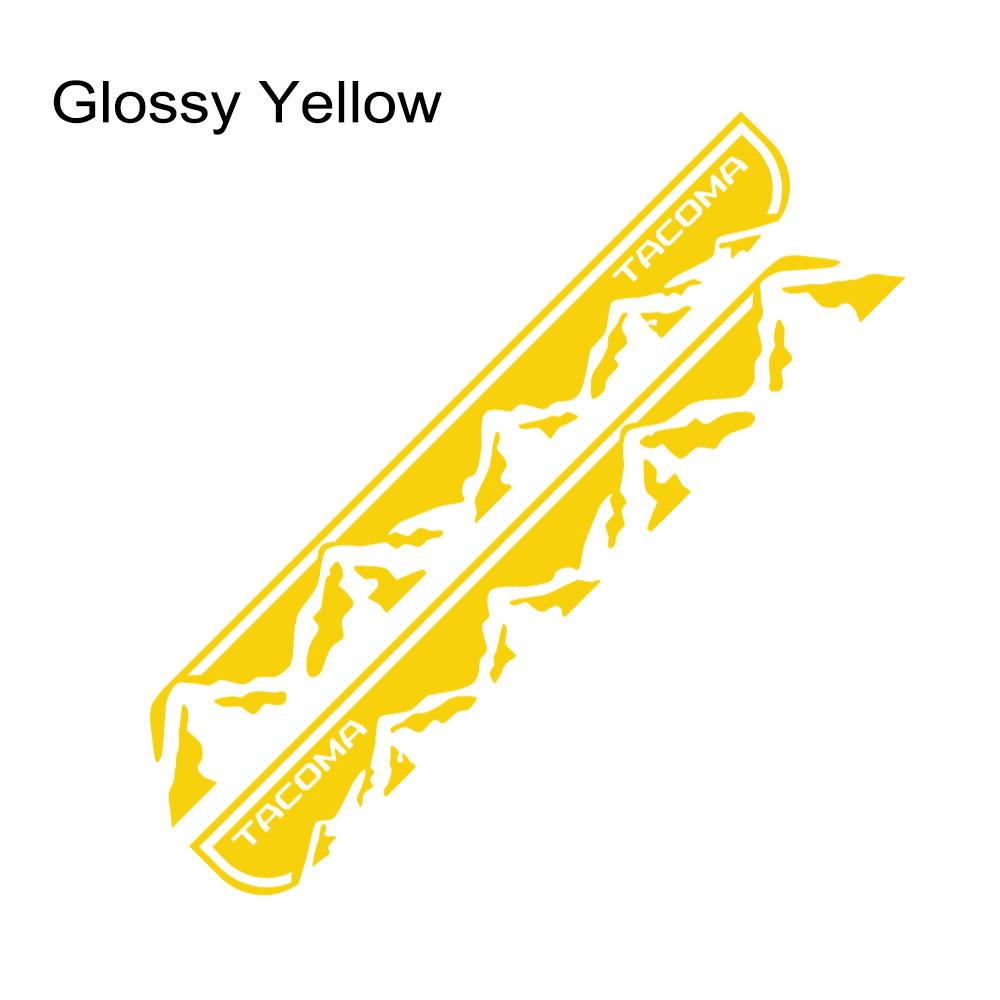 Pickup Door Side Sticker For Toyota Tacoma Truck Body Graphics Mounta Vinyl Decor Covers Car Decals Auto Tuning Accessories