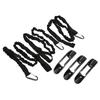 3Pack Kayak Paddle Bungee Lanyard Elastic Leash Paddle Holder Clip for Canoe Inflatable Plastic Boat