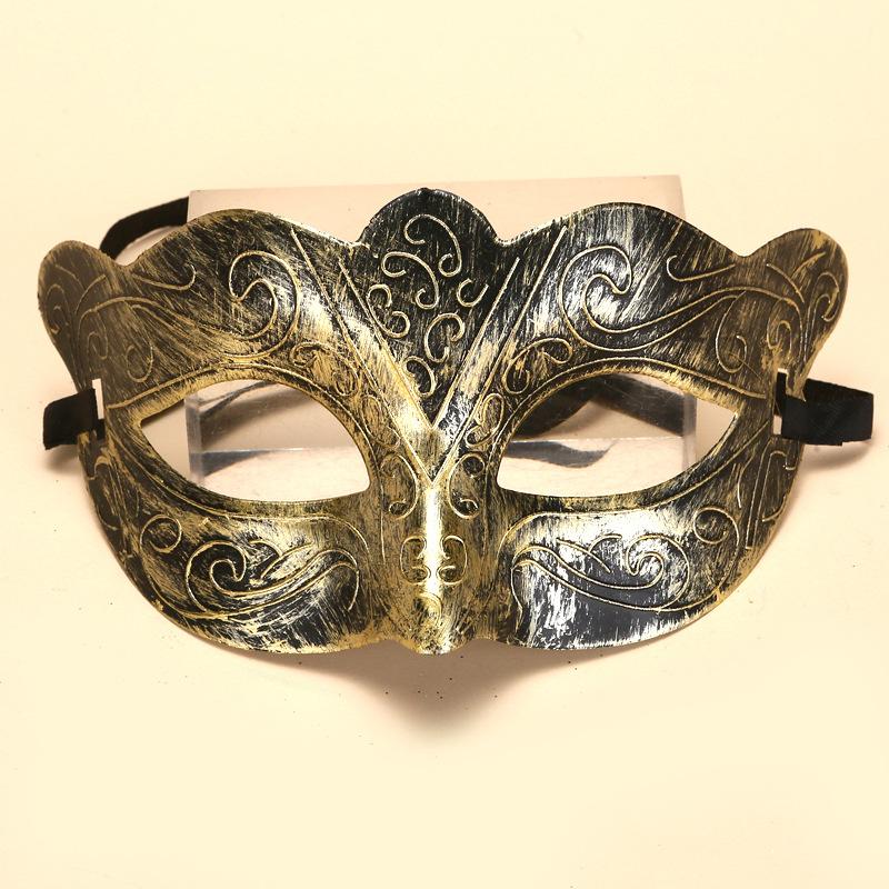 Couple Masks Prince and Princess Halloween Couple Vintage Masks Prince Princess Jazz Half Face Cover Holiday Party Decorations