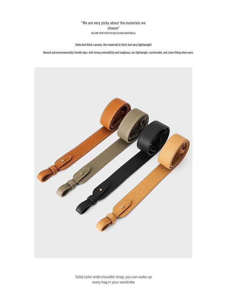 Äkta Läder Lindy Axelremersättning - Crossbody/Underarm Modifieringstillbehör