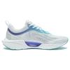 Li Ning Super Light 18 Slip Resistant, Abrasion Resistant, Rebound Low top Running Shoes Men's White Blue Purple ARMR007-6