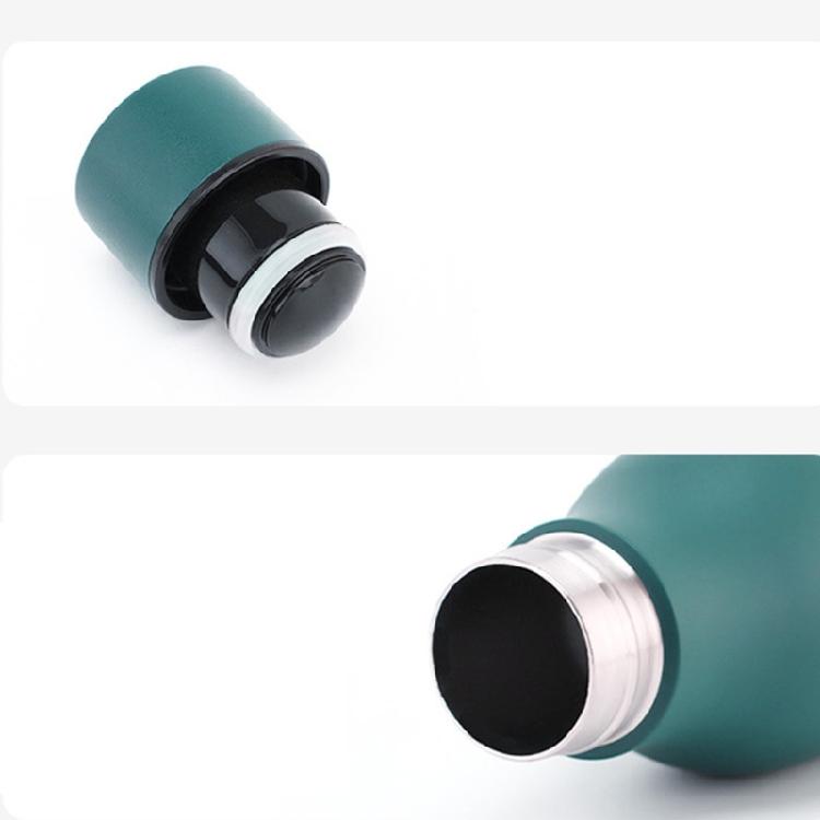 Outdoor Sports Portable  Cup Water Bottle Stainless Steels Small Mouth Bottle for Outdoor Travel Camping