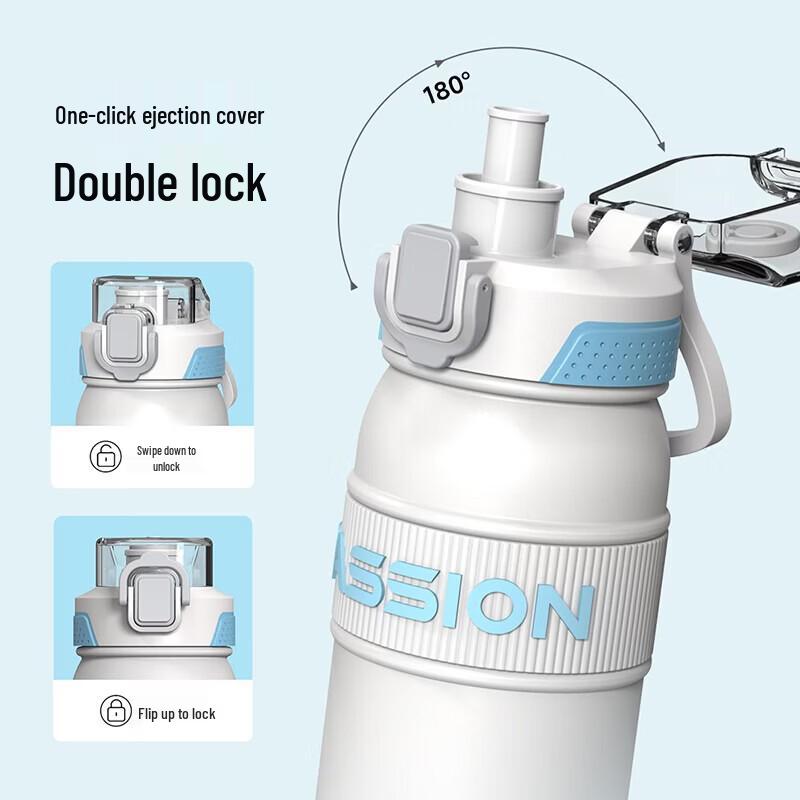 QUANGE 316 Stainless Steel Sports Thermos Bottle