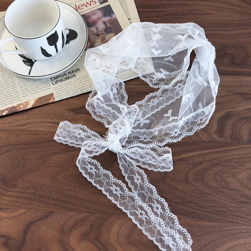 Trojúhelníková krátká sukně Polosukně Závěs na zadek Sukně Krajkový lem Zástěra Trendy Krajka Motýlek Čelenka Šátek Vlasové doplňky