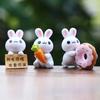 Cute Bunny Blind Box Collectible Toy With Pvc Material For Creative Decor And Gift Ideas