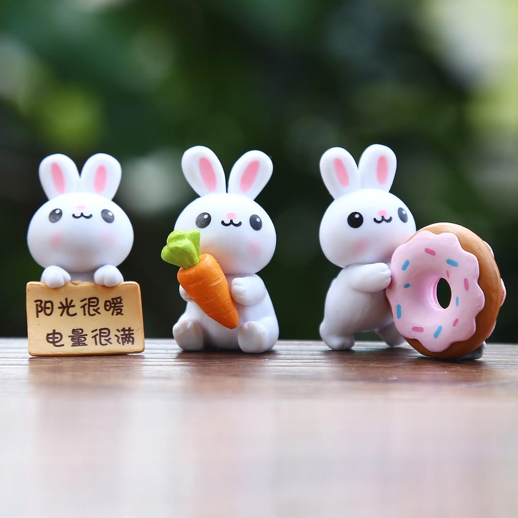 Cute Bunny Blind Box Collectible Toy With Pvc Material For Creative Decor And Gift Ideas