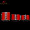 Fancyfamily 10pcs Self-adhesive Transparent Plastic Durable Acrylic Folding Hinges Furniture Cabinet Door Hinges