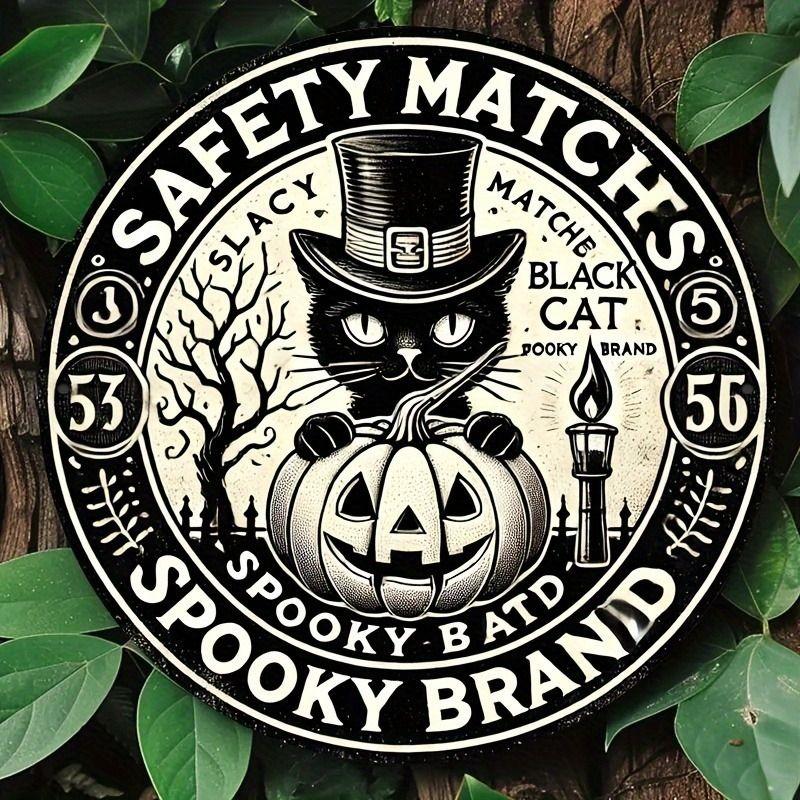 2D Flat Hanging Decorative Metal Sign Hand Painted Art