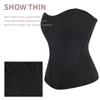 Nahtloses Fischgräten-Bustier mit Reißverschluss: Kurvenverstärkender Taillenformer mit Bauchkontrolle