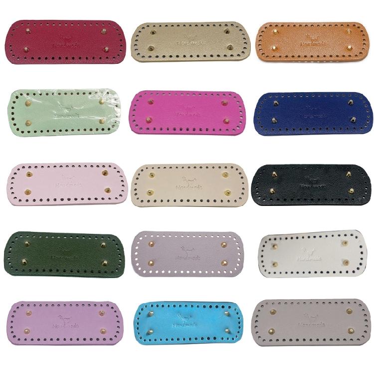 Leather Bag Bottoms for Knitted Bag Nails Bottom Shaper DIY Bag Base Accessories