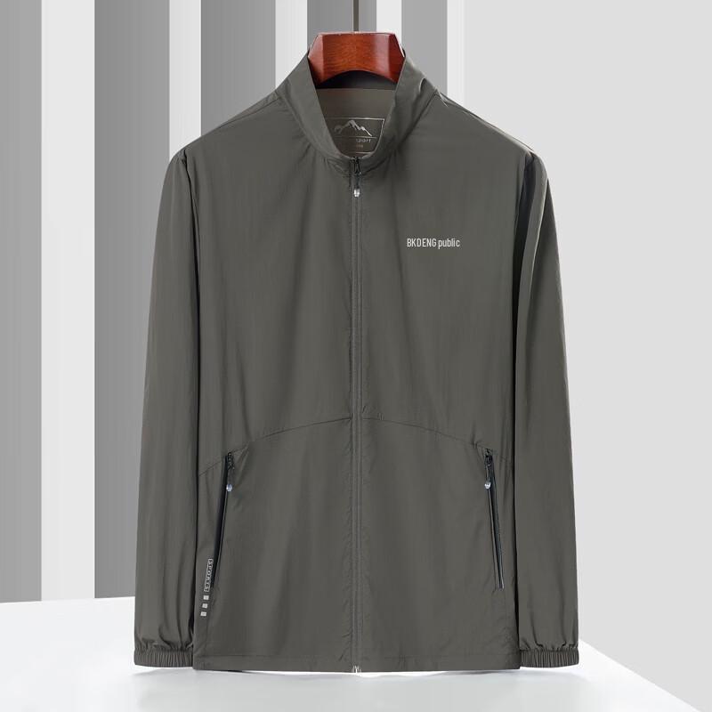 Men's Ice Silk Quick-Dry Stand-Collar Sun Protection Jacket