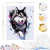 Frame Painting By Numbers Wolf Animal Picture By Number Handpainted Modern Home Decoration 40x50cm