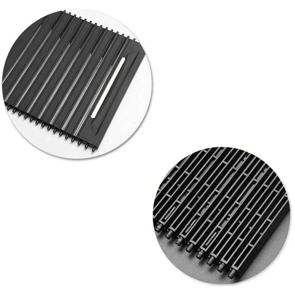 Center Console Cup Holder Tray Roller Blind Cover For BMW X5 X6 F15 F16 2014-19