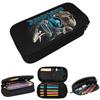 New Jurassic World Dinosaur Pencil Case for Students Gifts Pen Box Pencil Bag Stationery Supplies Pen Holder Bag
