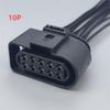 2/3/4/5/6/8/10 Pin 3.5mm Auto Ignition Coil Waterproof Connector Horn Sensor Plug With Cable 1J0973722 For VW Plug Connectors 4