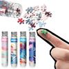 4 Packs Adult Mini Test Tube Puzzle Jigsaw Funny Educational Game Home Decor Birthday Halloween Thanksgiving Christmas Gifts