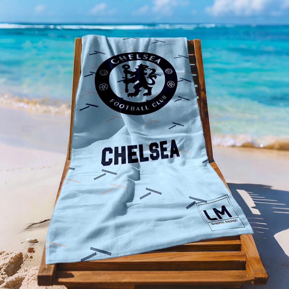 Chelsea Beach Towel Super Soft Absorbent Comfortable Lightweight Perfect For Traveling Yoga Camping And Swimming