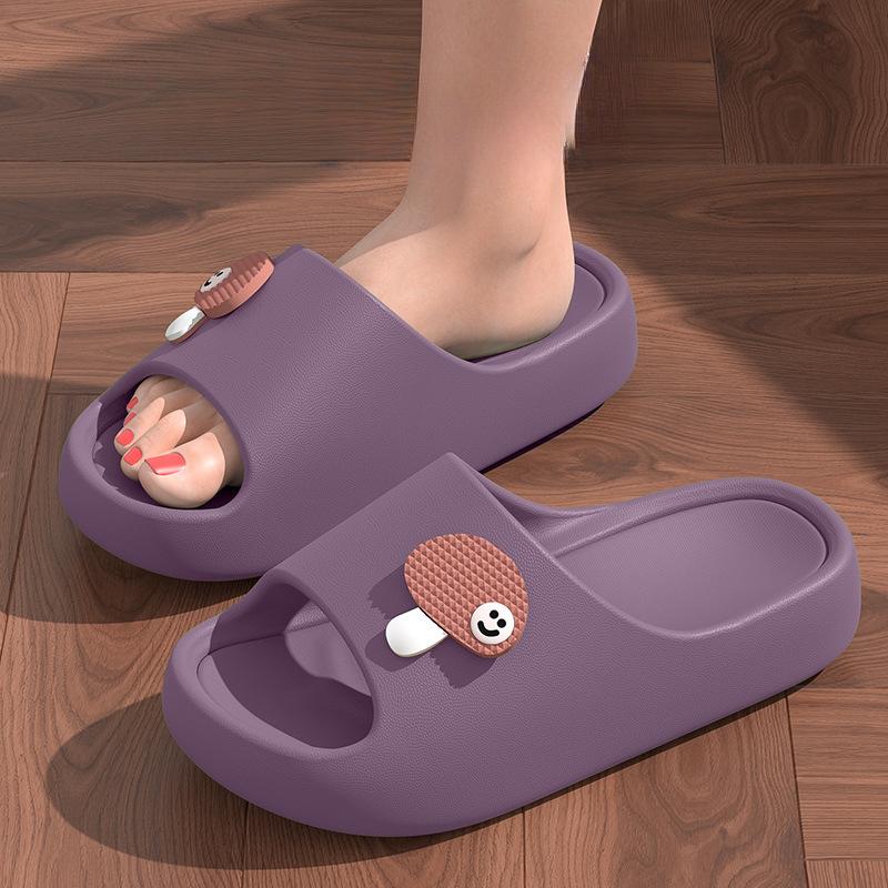 

Тапочки нового стиля, домашние нескользящие туфли на толстой подошве Fits 37-38