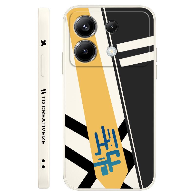 Creative Symbol Phone Case For Xiaomi Poco F7 X7 X6 F6 M6 M5 M5S F5 X5 F4 X4 M4 F3 M3 X3 Pro 4G 5G GT Silicone Cover
