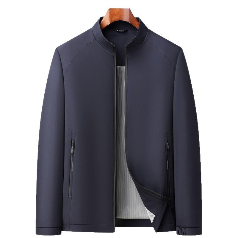 Men's Spring and Autumn Jacket Business Casual Middle-aged Men's Handsome Fashion Jacket Top