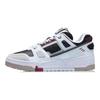 Li Ning Slip Resistant Low top Skateboard Shoes Women's White Black AGCR400-2