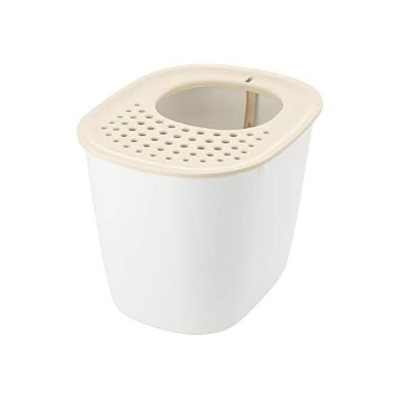 Richel Cat Toilet Body Lapre Sand Removal Cat Toilet White