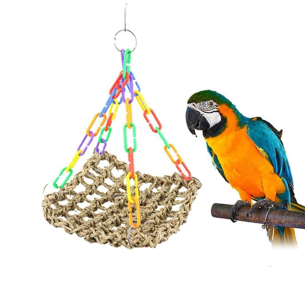 Rope Wear resistant Bite resistant Parrot Swing Toys Parrot Hammock Bird Perch Bird Hanging Bed