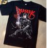 Berserk Graphic , Men's Fashion Classic In Black Cotton Unisex T-Shirt