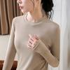 Modal bottoming shirt women's 2025 new women's clothing solid color round neck long-sleeved T-shirt autumn and winter with slim top
