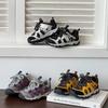 Youth Style Shoes Kids Outdoor Hiking Shoes Non-Slip Running Sneakers Breathable Mesh Upper Rubber Sole Boys Girls