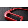 For Jeep Renegade 15-2023 Fiery Red Steering Wheel Button Control Frame Trim 2PC