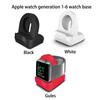 Compatible Silicone Charging Stand for Apple Watch (Series 1-6) and Samsung/Google Smartwatches.