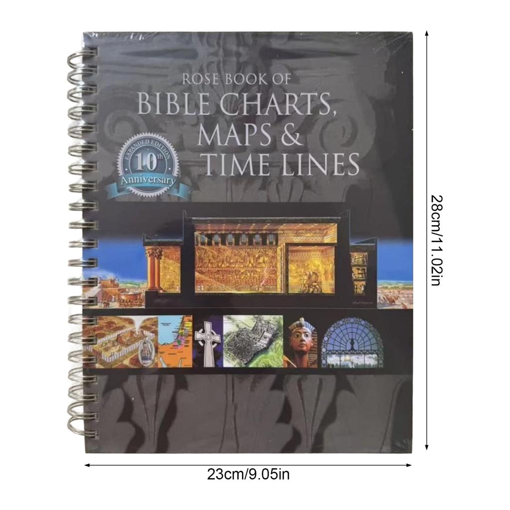 Bibel-Diagramme Spiralblock Reise- und Landschaftsdesign Strapazierfähige Spiralbindung Für Zeitmanagement Reiseplanung Tägliches Journaling