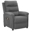VidaXL Massage Chair, Reclining Seat with Adjustable Backrest and Footrest, Living Room Chair 342351