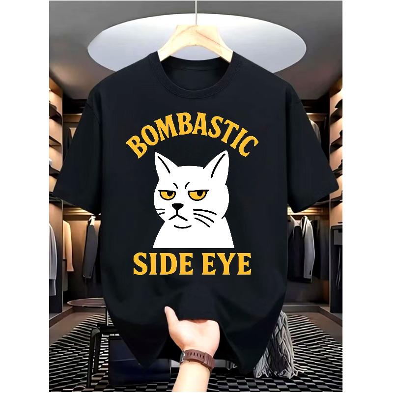 

European Size Men s Digital Printing T-Shirt Crew Neck Short Sleeve Street Hip Hop Style Summer European and American Fashion Trend Sports Style 4XL чорний
