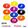 Number Logo Sensory Integration Training Disc Mat for Basketball & Football