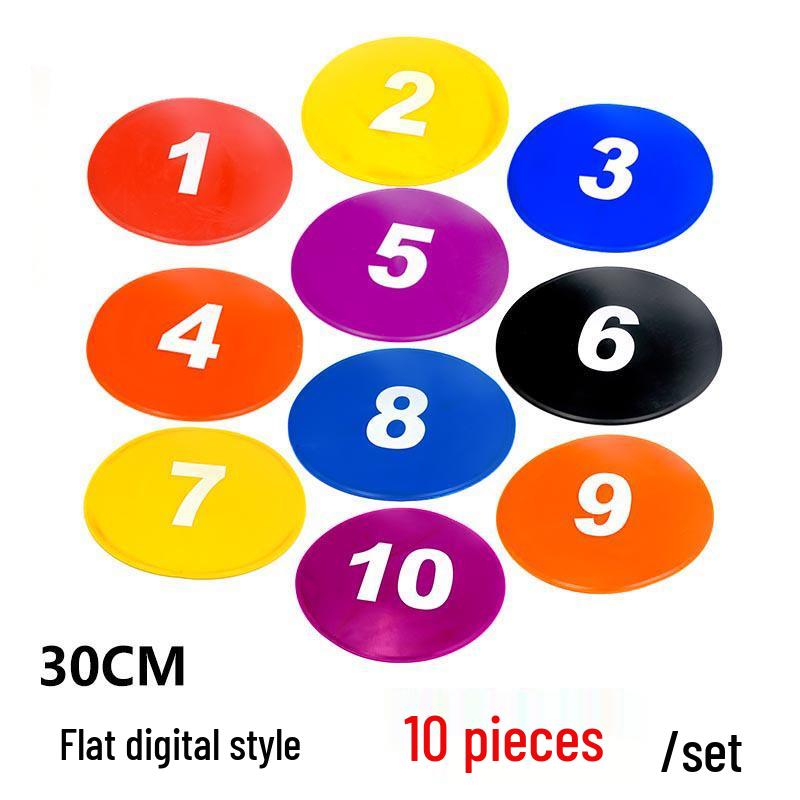 Number Logo Sensory Integration Training Disc Mat for Basketball & Football