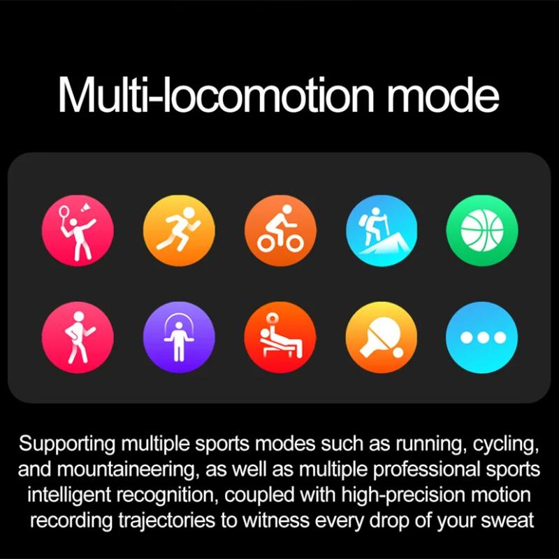 NFC Smartwatches ECG Air Pump Blood Pressure Watch Blood Oxygen Sport FitnessTracking Sapphire Smart Watch for Xiaomi Huawei iOS