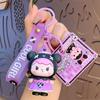 Cartoon Rebel Sweetheart Series Doll Keychain Couple School Bag Pendant Car Keychain Gift
