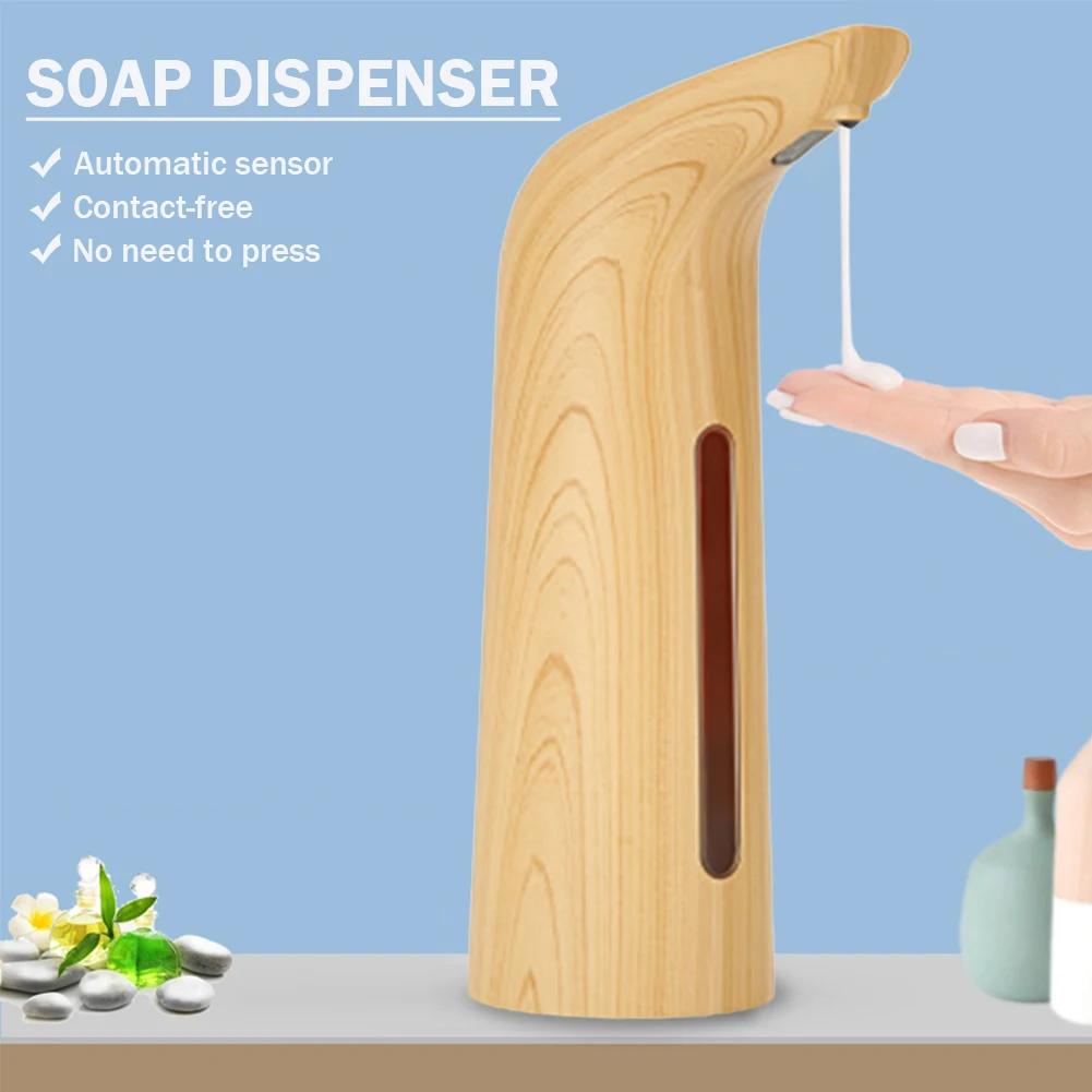 380ml Automatic Soap Dispenser 13.5 Oz Touchless Foam Soap Dispenser USB Rechargeable 4 Speed Electric Sanitizer Dispenser Set