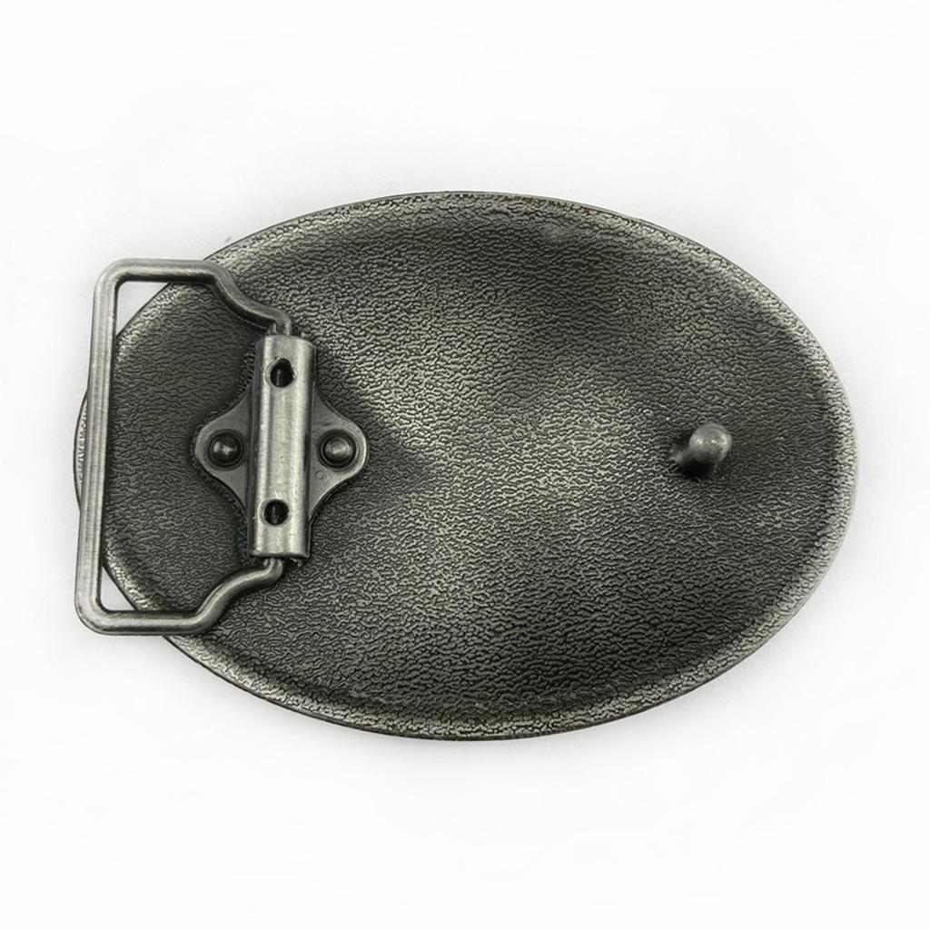 Replacement Belt Buckle Retro Star Metal Leather Craft Belt Buckle Photo Props Punk Belt Buckles for Men Women