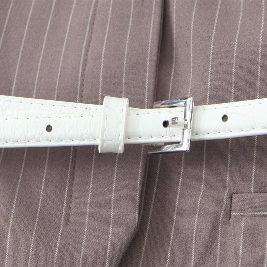 2025 Frühling Damen Slim Weste mit Gürtel V-Ausschnitt Top