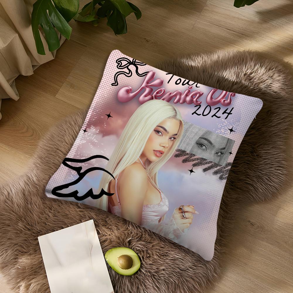

Чехол для подушки Singer Kenia OS Pink Aura для гостиной, акцентная подставка для спинки дивана, квадратная подушка для отдыха, наволочка для компаньона для сна 30x30 cm
