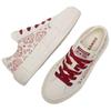 Converse All Star Cashew Flower Leisure Comfortable Versatile Low-Top Canvas Shoes Unisex Sneakers White A15753C