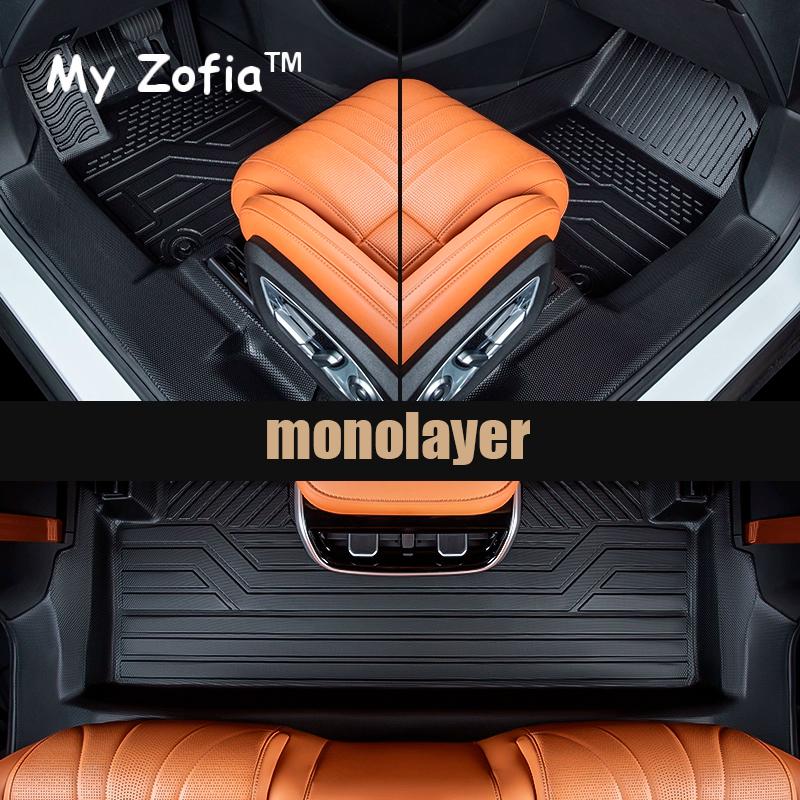 For Xpeng XiaoPeng G9 2023 2024 2025 Left Hand Driving Custom Car Floor TPE Mat Carpet Styling Interior Parts Accessorie