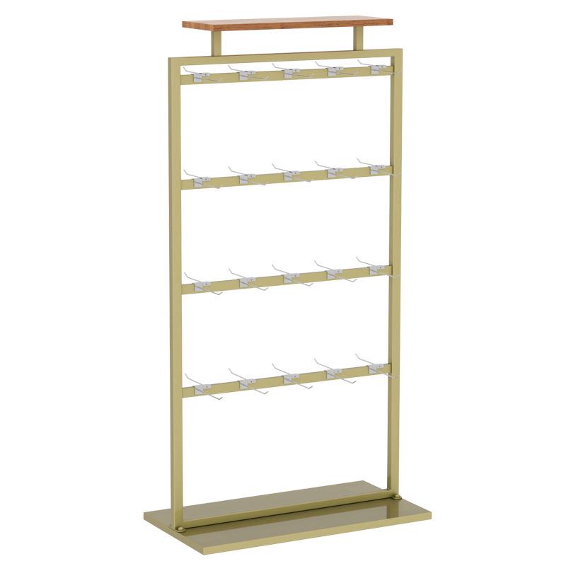 Wrought Iron Floor-standing Sock and Underwear Display Rack for Clothing Stores, Creative Commercial Jewelry Hanging Rack