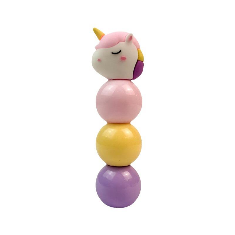 Penna Fluorescente Unicorno Creativo - Evidenziatore Super Carino, Penna per Scarabocchiabile