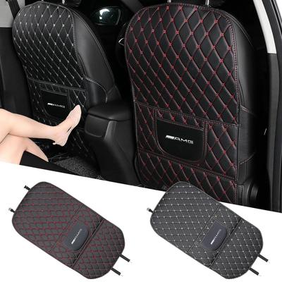 Autositz Anti-Kratz-Matte Anti-Verschleiß-Matte Kindersitz Rücksitz Autositz Rückenlehnen-Schutzmatte Für Mercedes Benz W211 W204 W210 CLA GLA